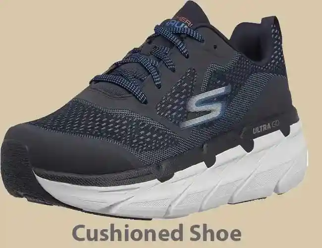 Cushioning in the shoes