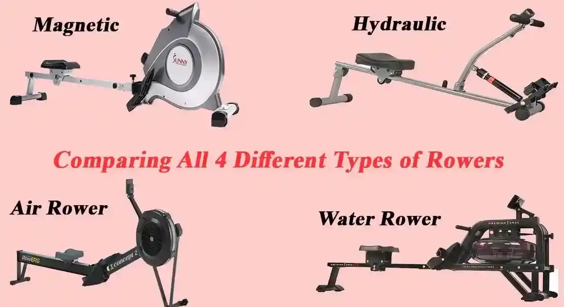 Pros and Cons of 4 Different Types of Rowing Machines for Home Use-Hydraulic Rower Gear